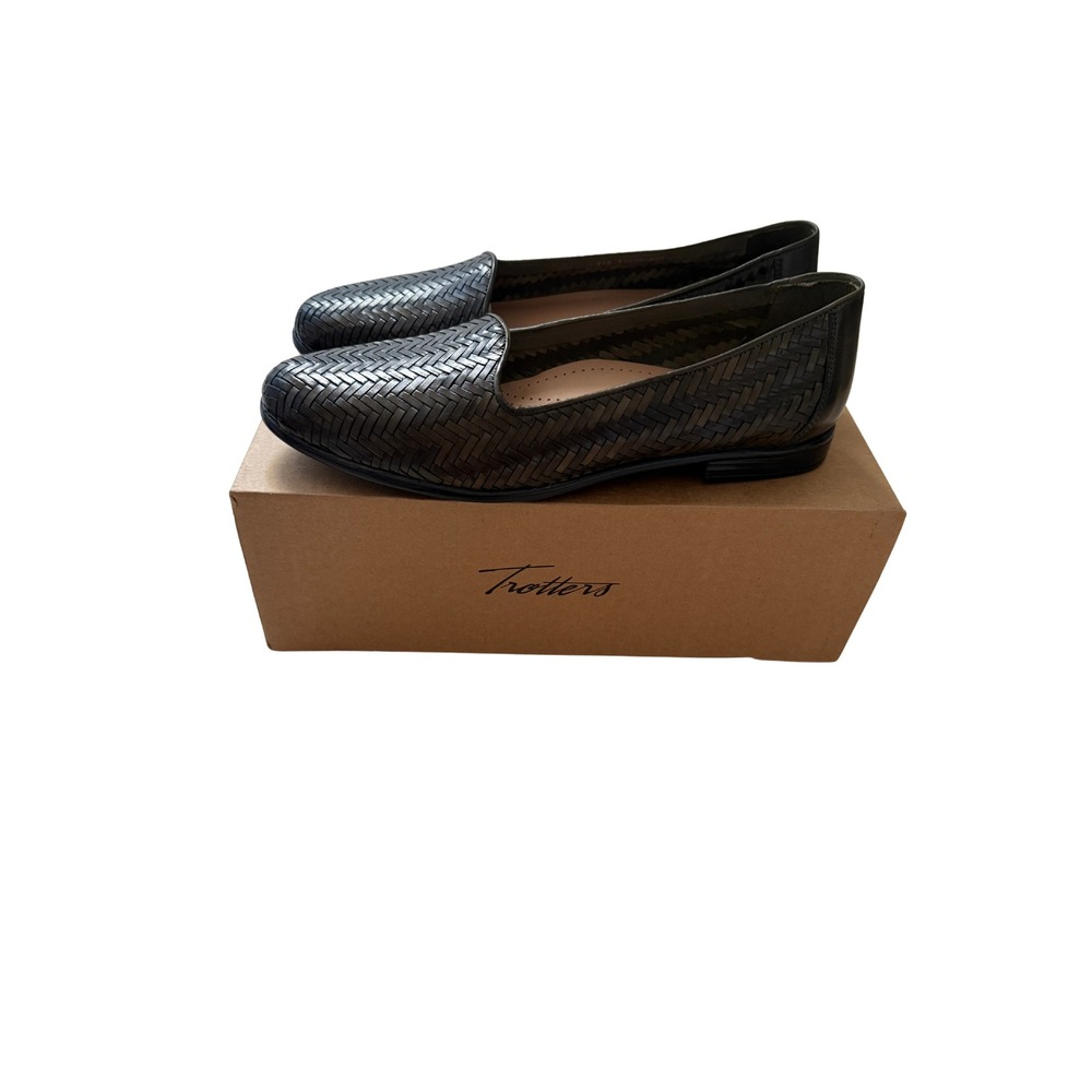 Trotters Olive Green Leather Loafers NEW 11 N‎